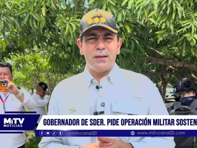 Gobernador de Santander pide operación militar sostenida