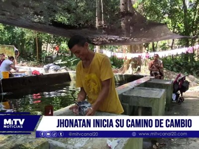 Jhonatan inicia su camino de cambio