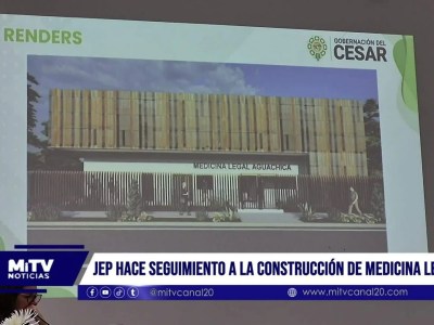 JEP hace seguimiento a la construcción de medicina legal en Aguachica
