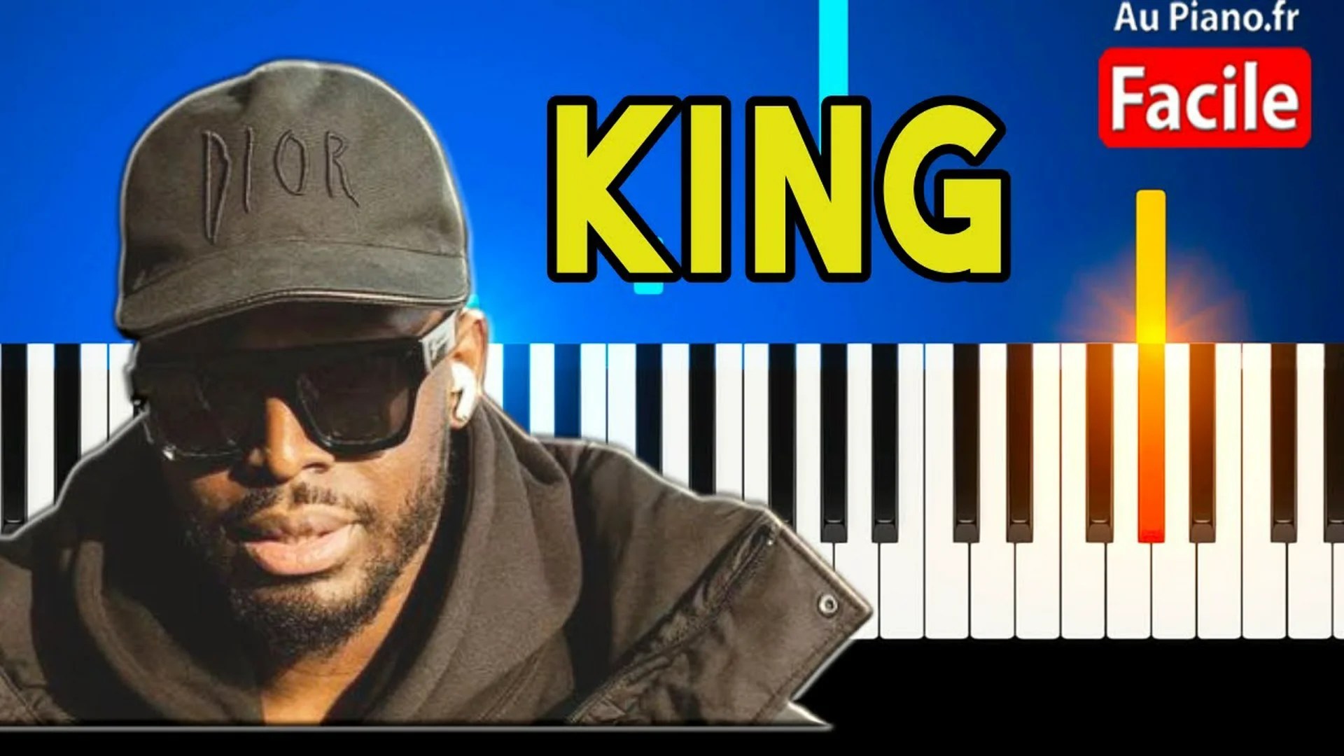 Dadju King – Piano Cover Tutorial Facile (AuPiano.Fr)
