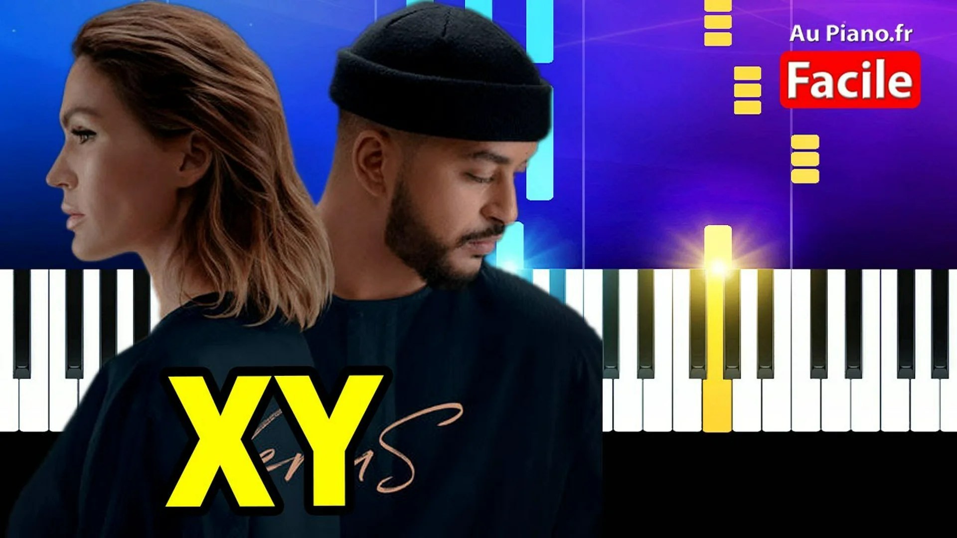 VITAA & SLIMANE – XY Piano Cover Tutorial Karaoke Paroles (au piano.fr)