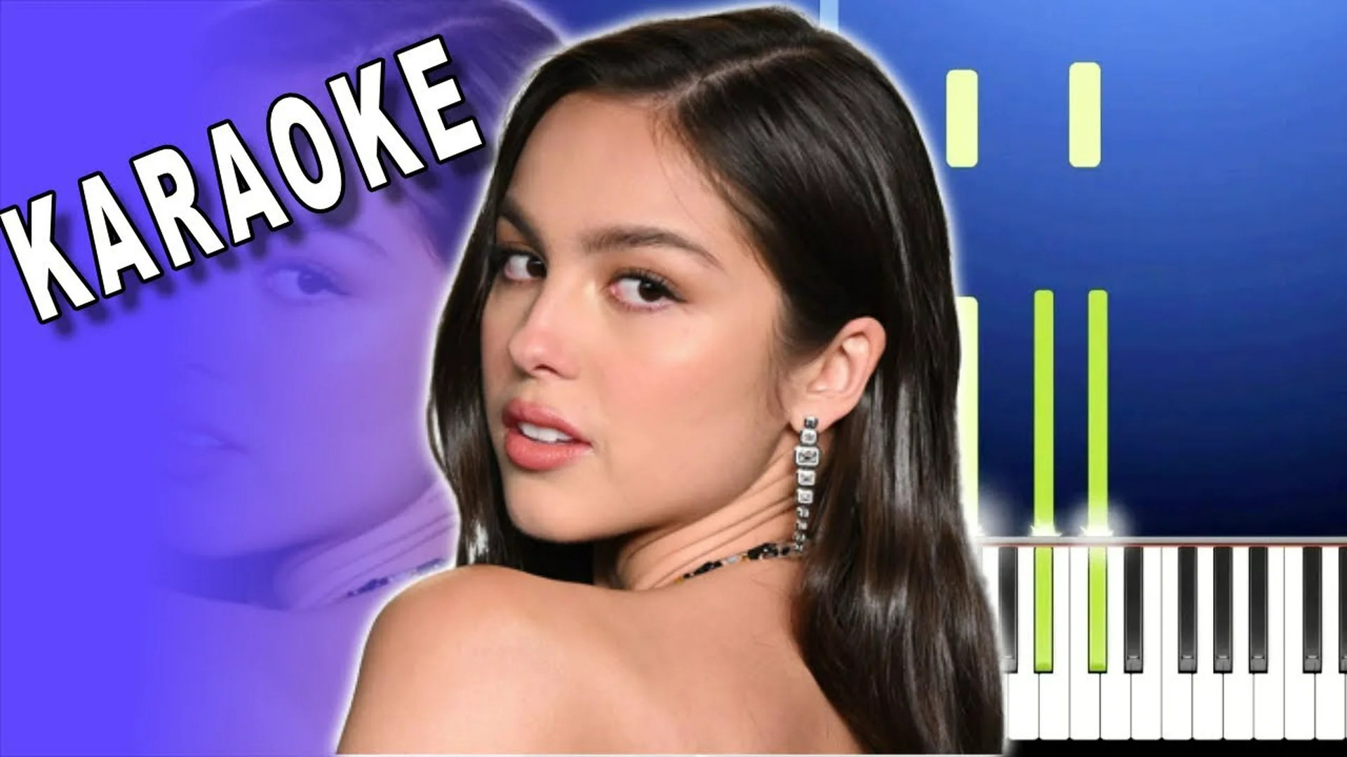 Olivia Rodrigo – Vampire (live piano performance) – Piano Cover Tutorial Karaoke Lyrics