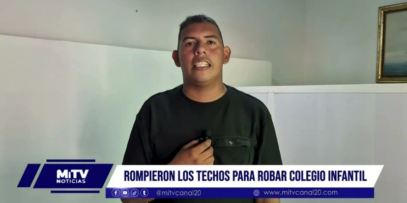 Rompieron los techos para robar colegio infantil en Aguachica