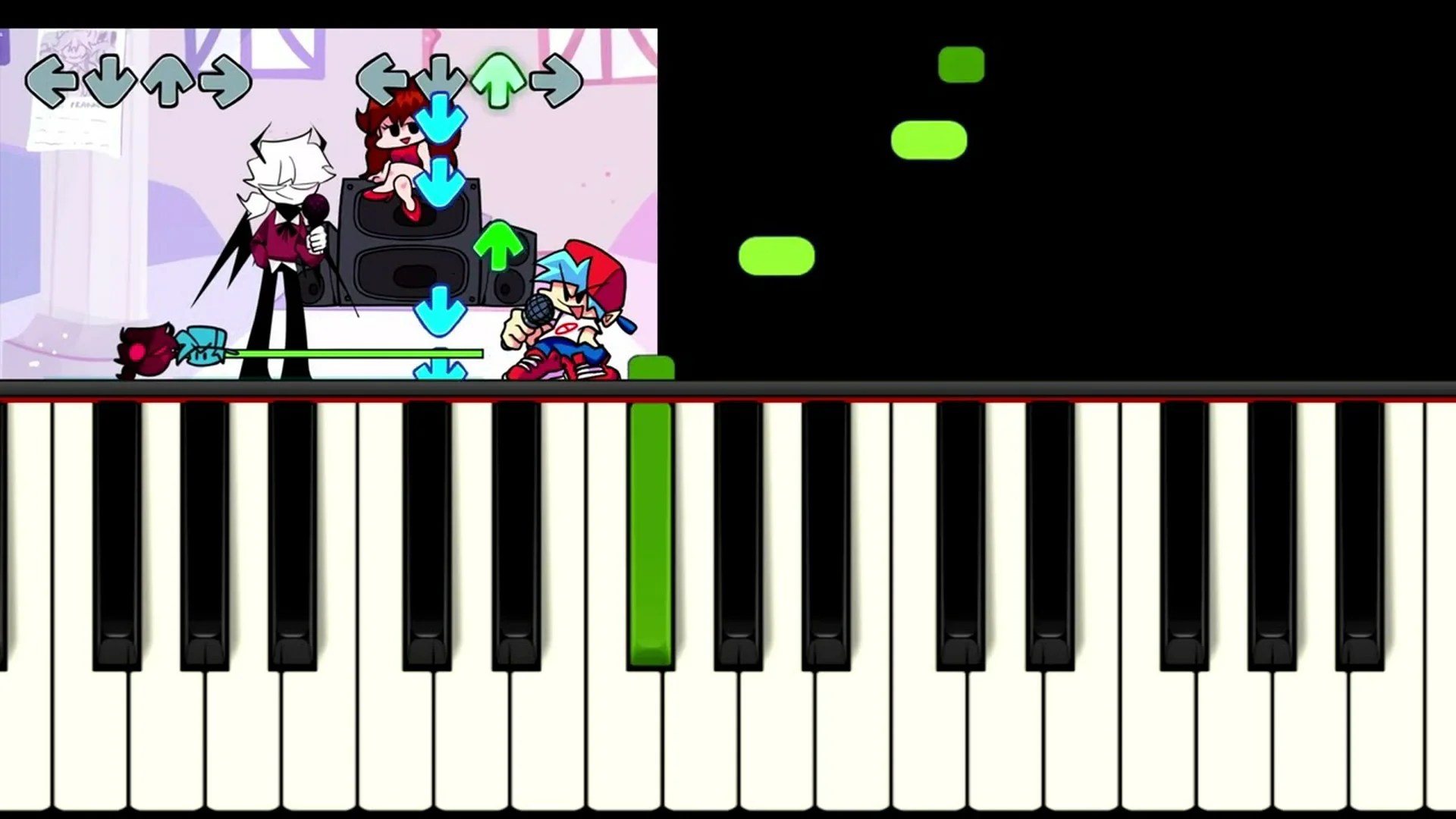 Casanova – Friday Night Funkin&rsquo; – Piano Tutorial Slow (Débutants)