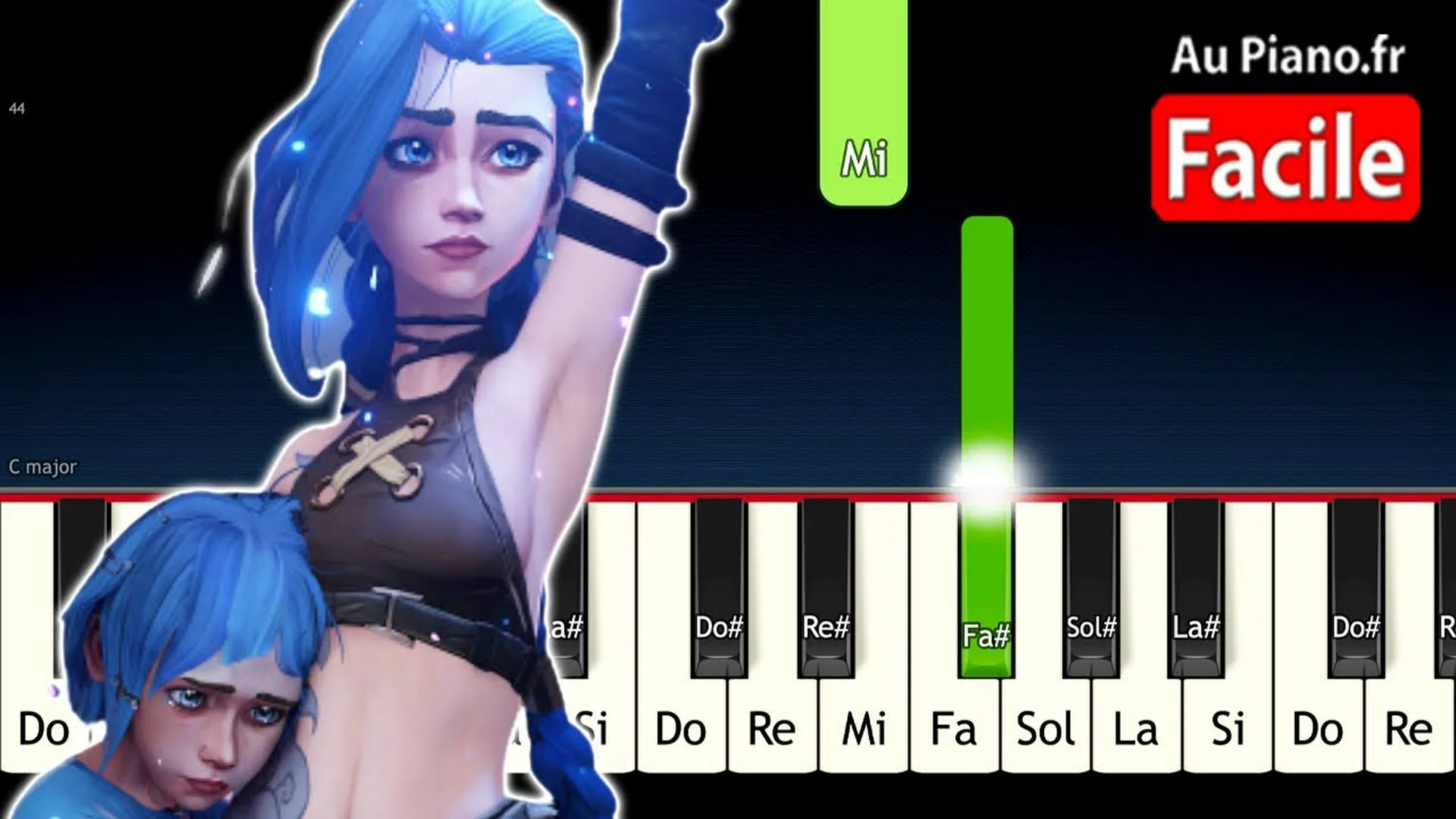 Imagine Dragons x J.I.D – Enemy (Arcane League of Legends) – Piano Tutorial TRÈS FACILE