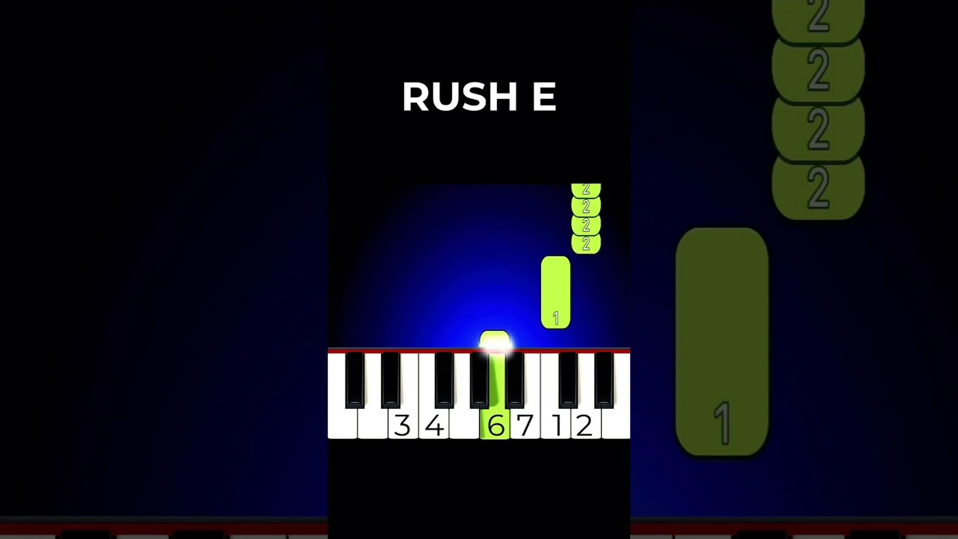 Rush E #piano #shorts #rushe