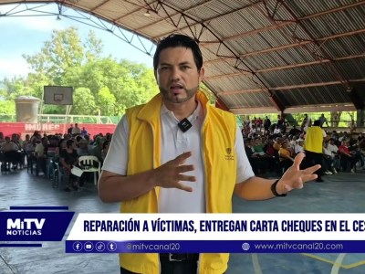 Víctimas del Cesar recibieron carta cheques