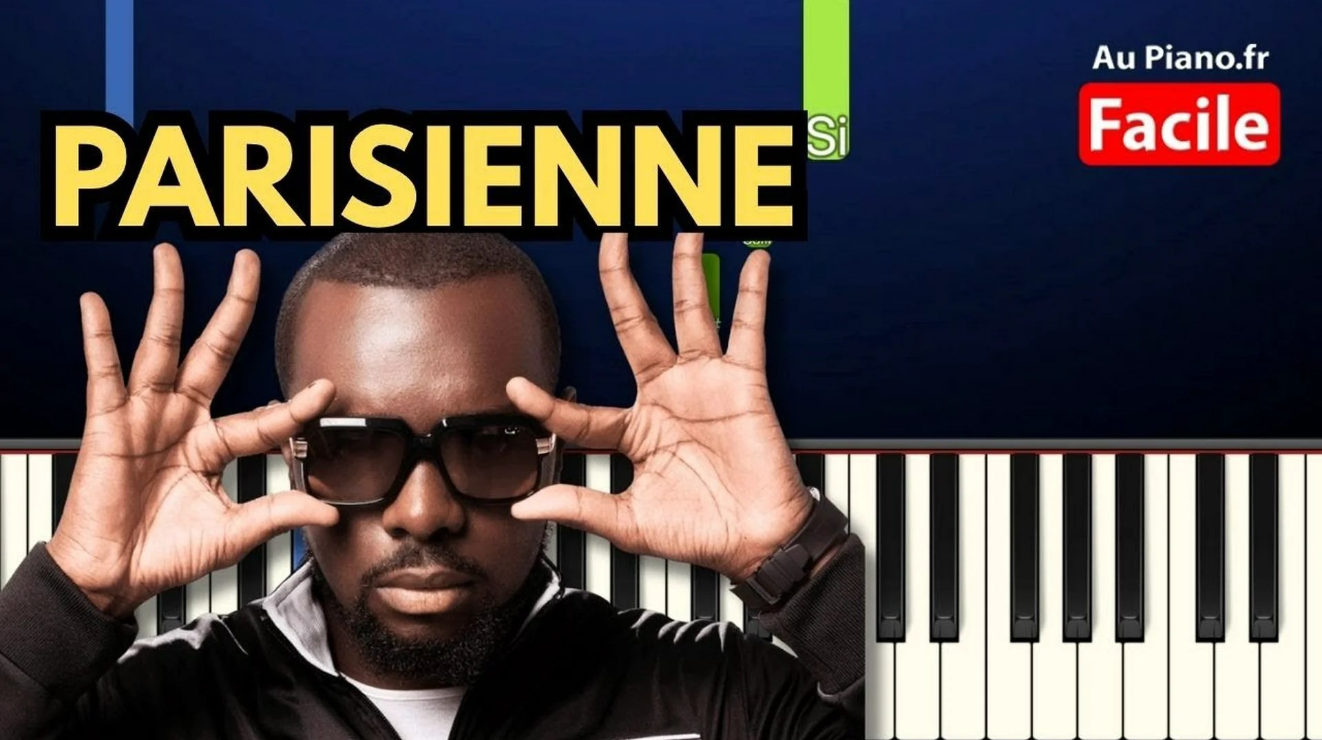 GIMS & La Mano 1.9 – PARISIENNE – Piano Tutorial FACILE