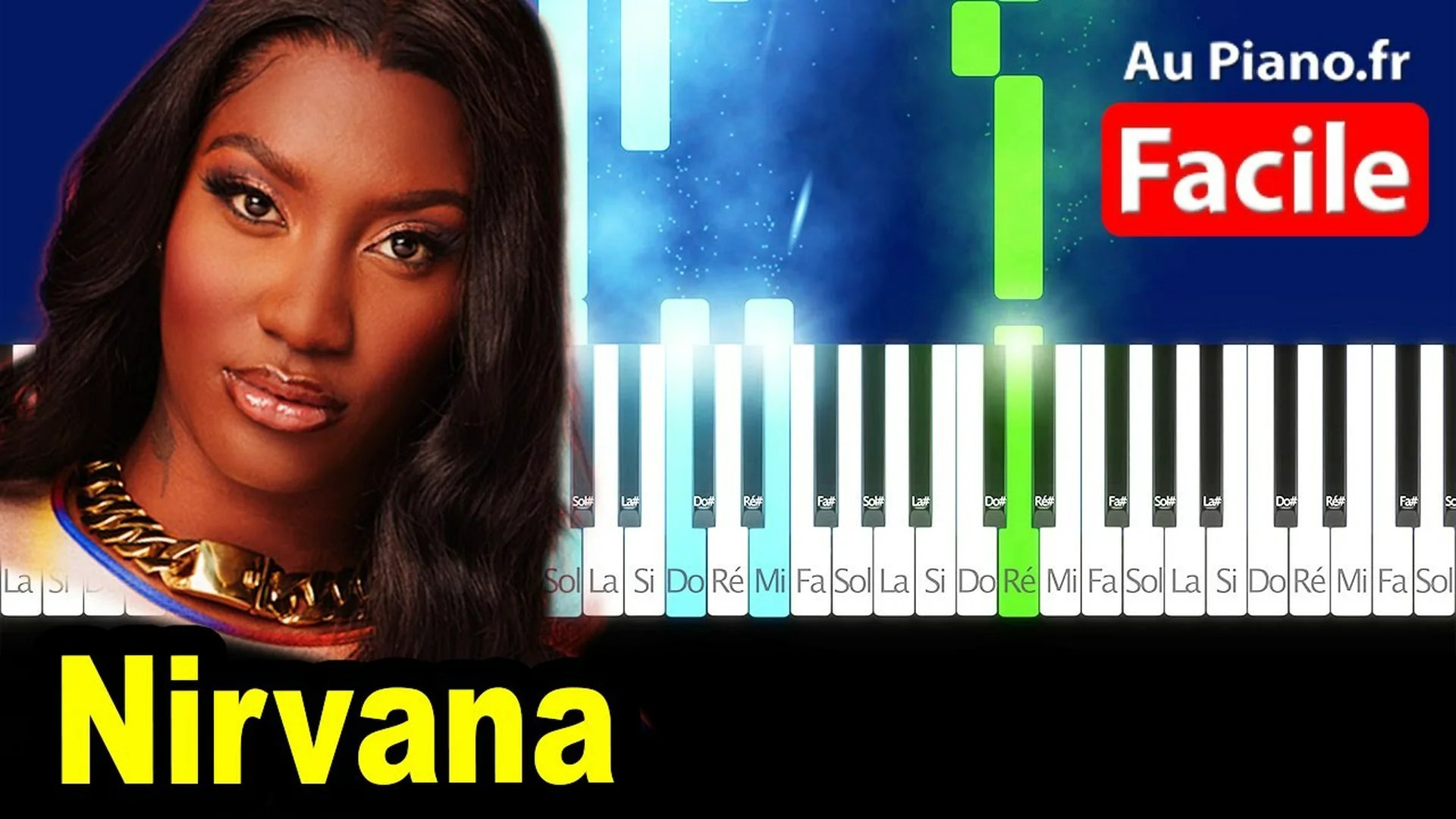 Aya Nakamura – Nirvana – Piano Facile Tutorial (AuPiano.fr)