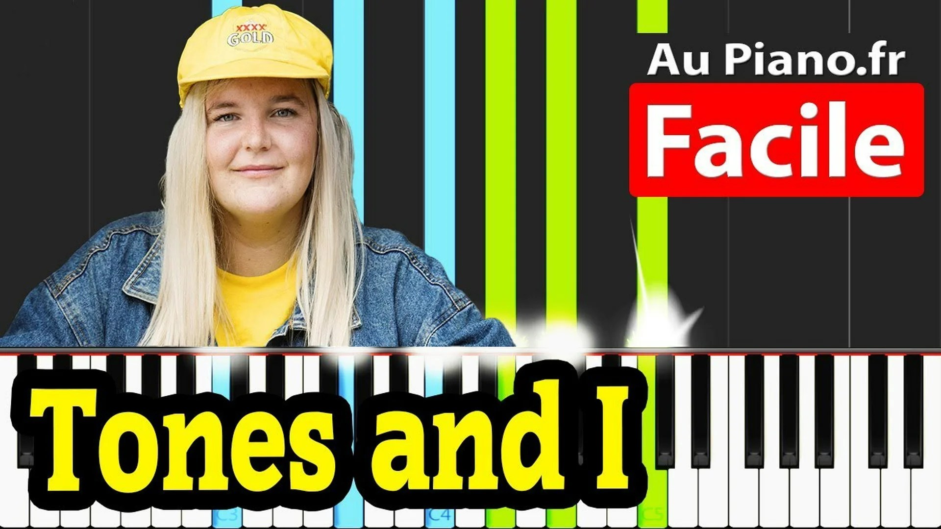 Tones and I – Dance Monkey – Piano Facile (Aupiano.fr)