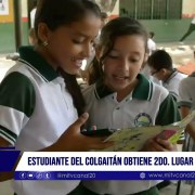 Estudiante del Colgaitán obtiene 2do. lugar en Pruebas Saber 11