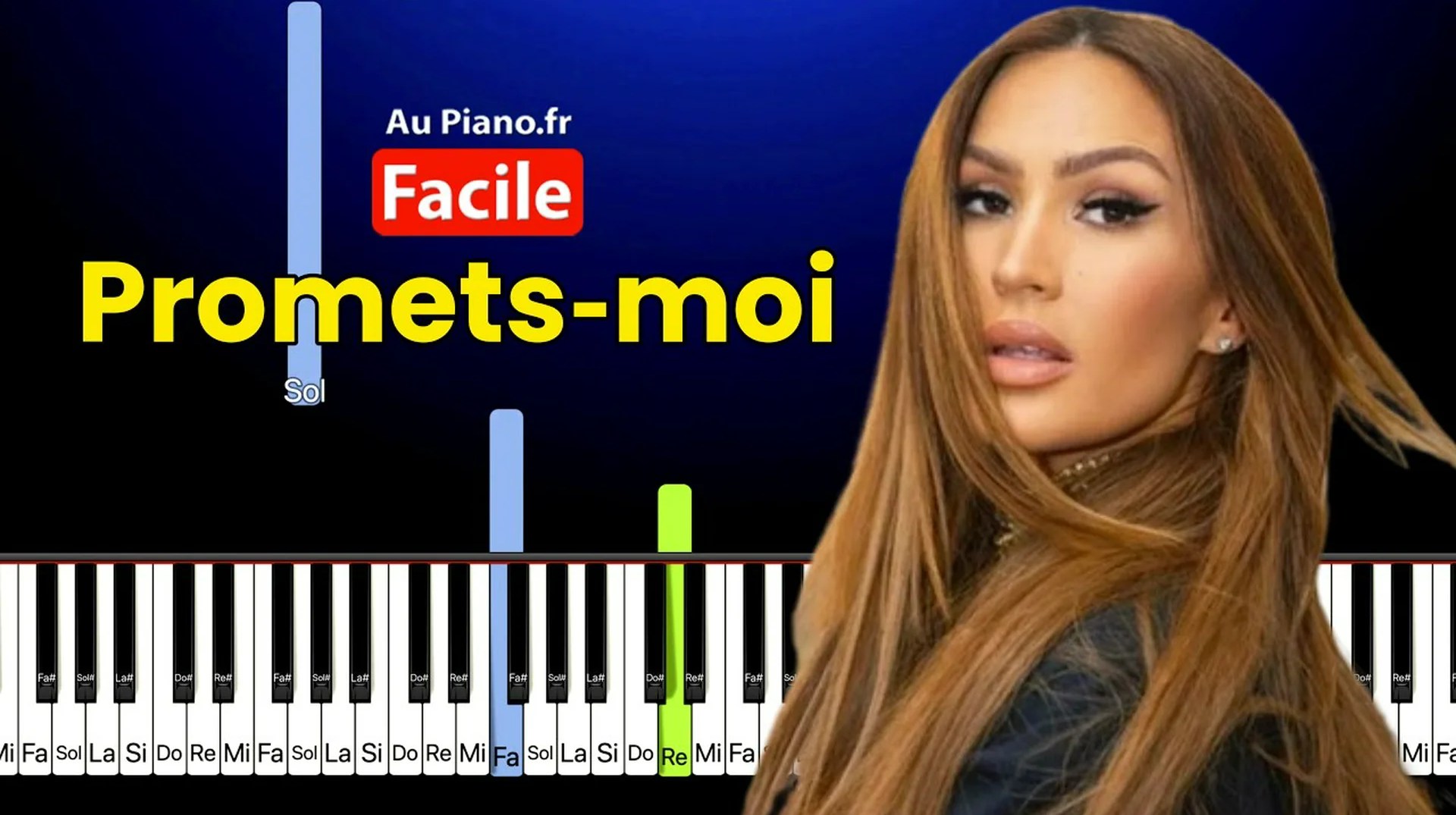 VITAA – Promets-moi Piano Cover Tutorial Facile