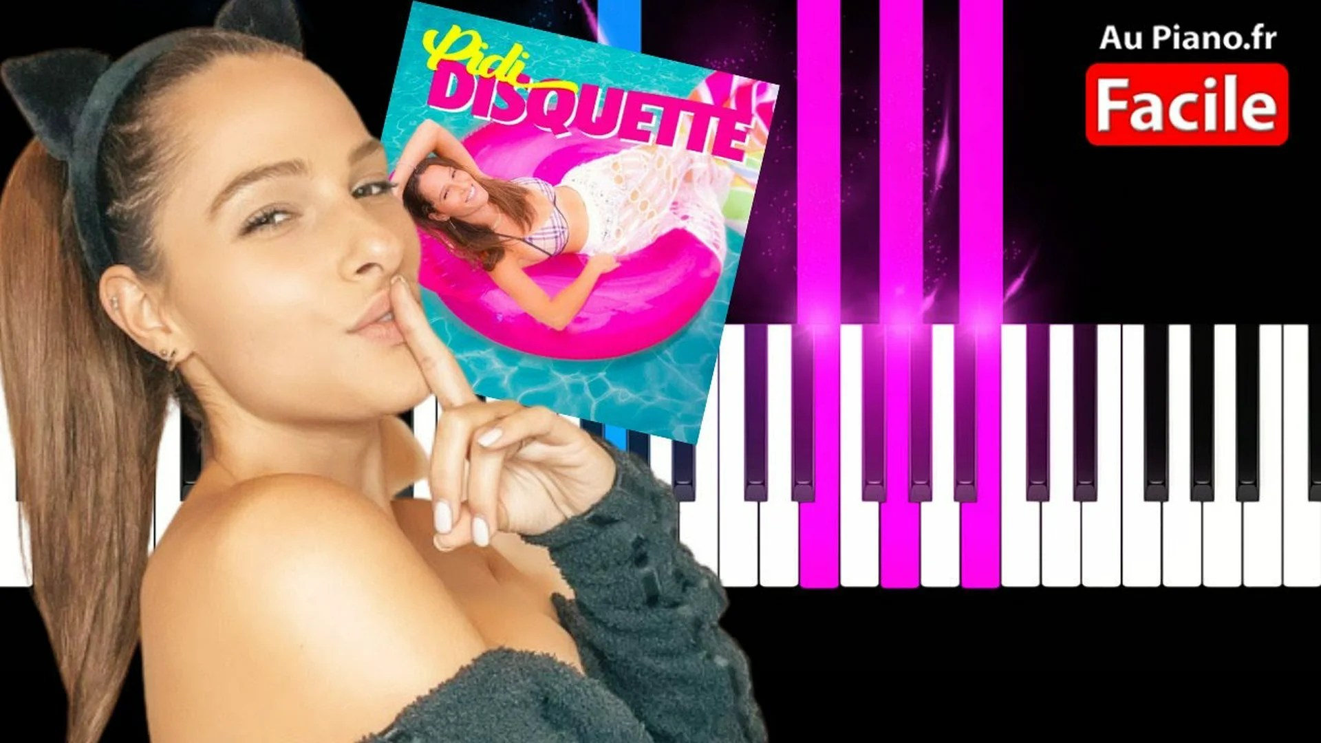 Pidi Disquette – Piano Cover Tutorial Karaoké Instrumental Paroles