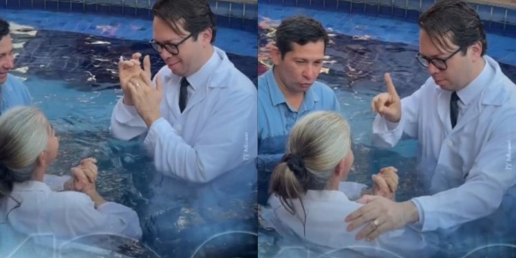 Pastor usa Libras para batizar surda no Maranhão: “O amor de Deus fala todas as línguas”