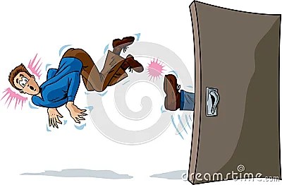 The global community for designers and. Guy Getting The Boot Royalty Free Stock Photo - Image