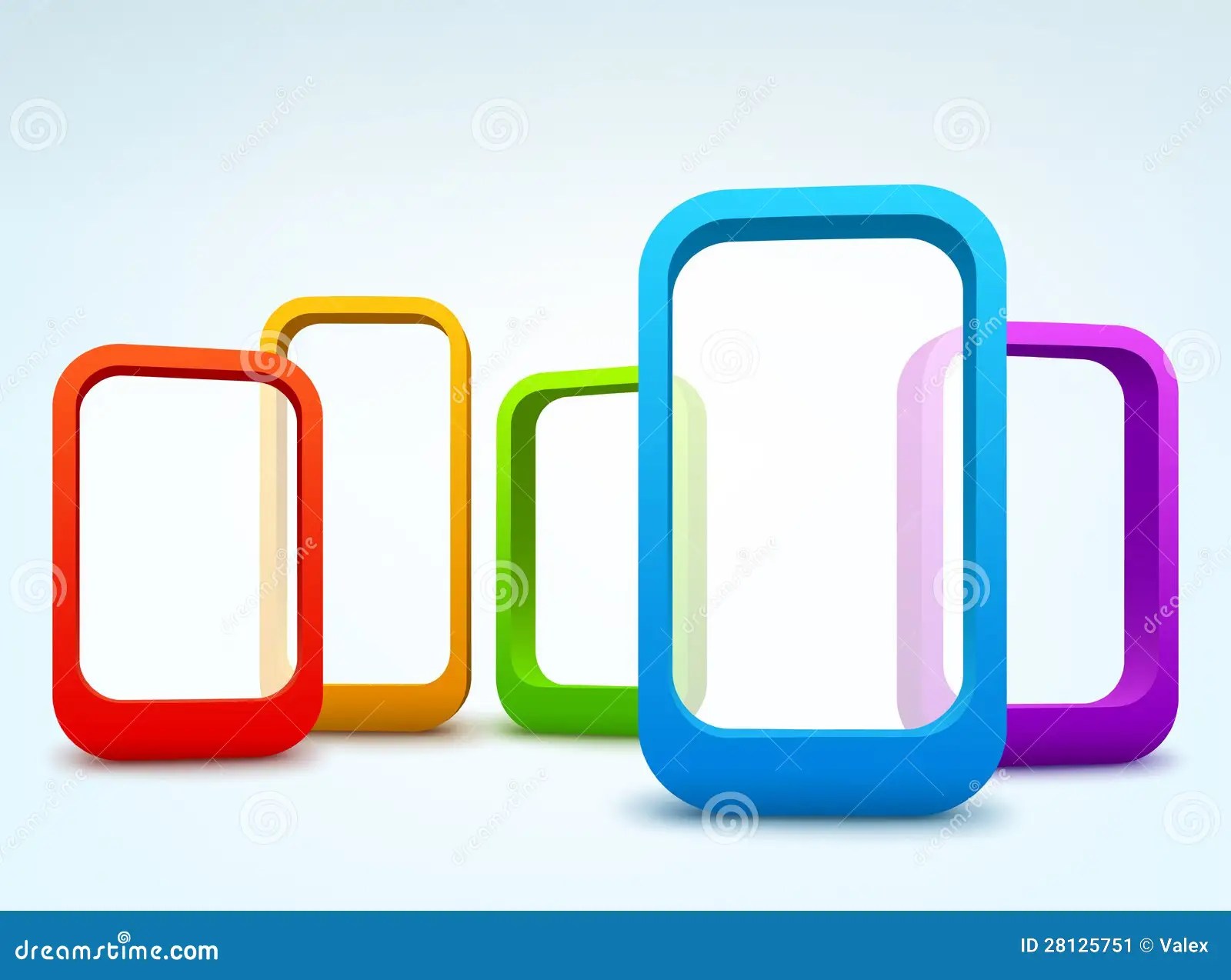 3d frame clipart free download! 3d Vector Frames Stock Vector Illustration Of Decoration 28125751