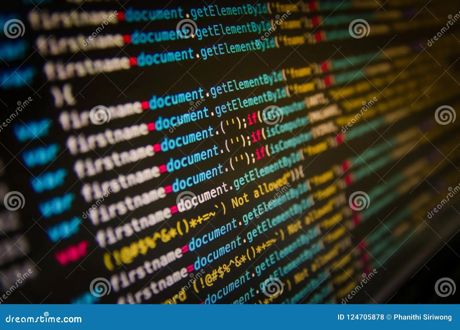 So much has changed about the way people make calls. Desktop Source Code And Wallpaper By Computer Language With Coding And Programming Stock Photo Image Of Malware Display 124705878