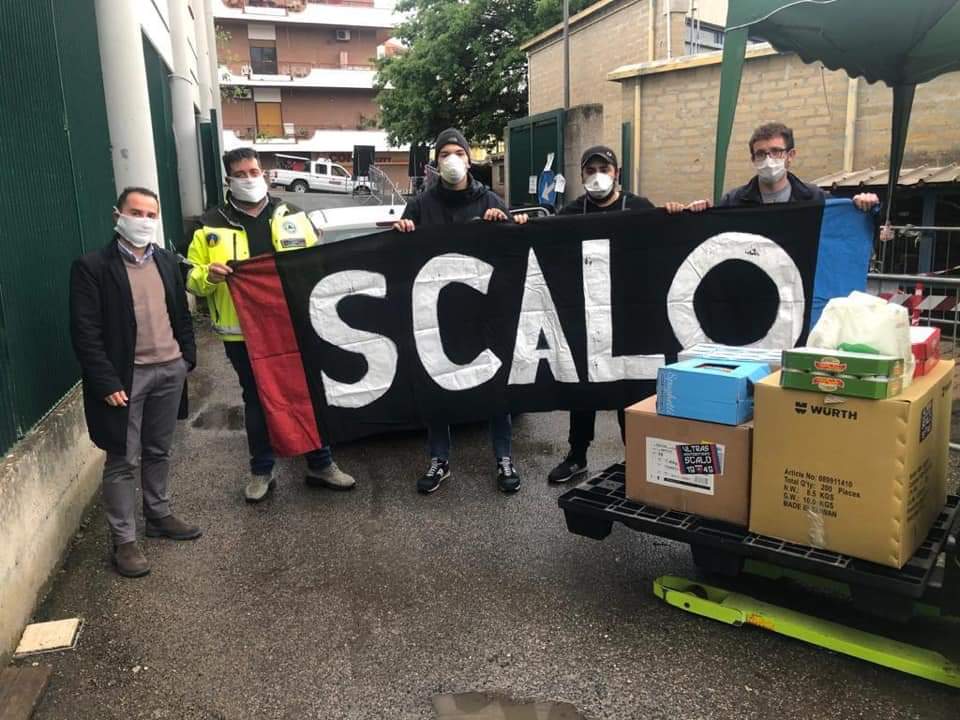 Real Monterotondo Scalo, nobile gesto dei tifosi - FOTO