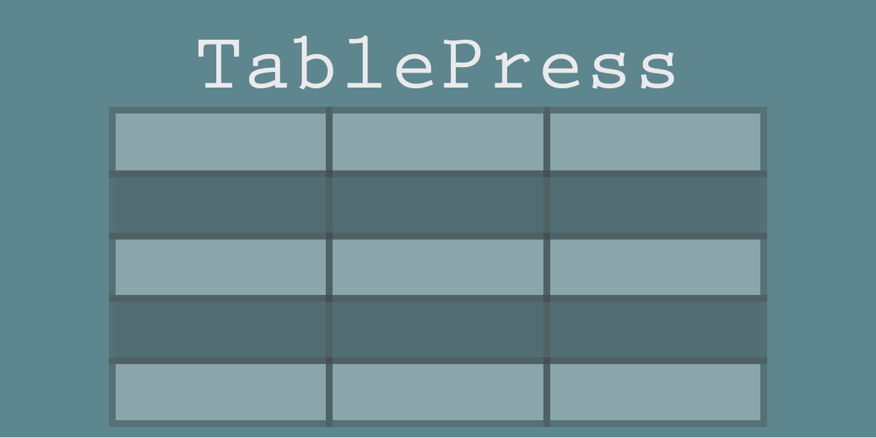 Are you using the plugin at the following link? Edit And Display Tables In Wordpress With The Tablepress Plugin