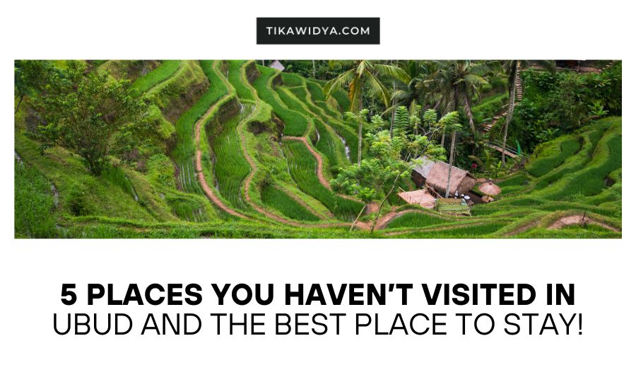 5 Places You Haven’t Visited in Ubud and The Best Place to Stay!