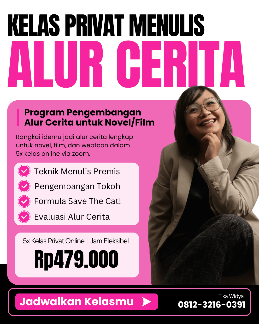 Kelas privat menulis alur cerita