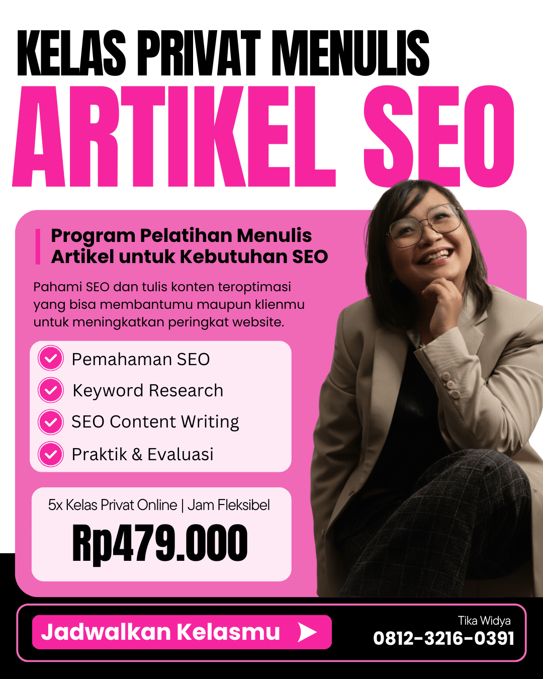 Kelas Privat Menulis Artikel SEO