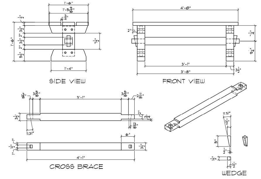 Don't want to spend a beautiful summer day. Timber Frame Garden Bench Plans - Timber Frame HQ