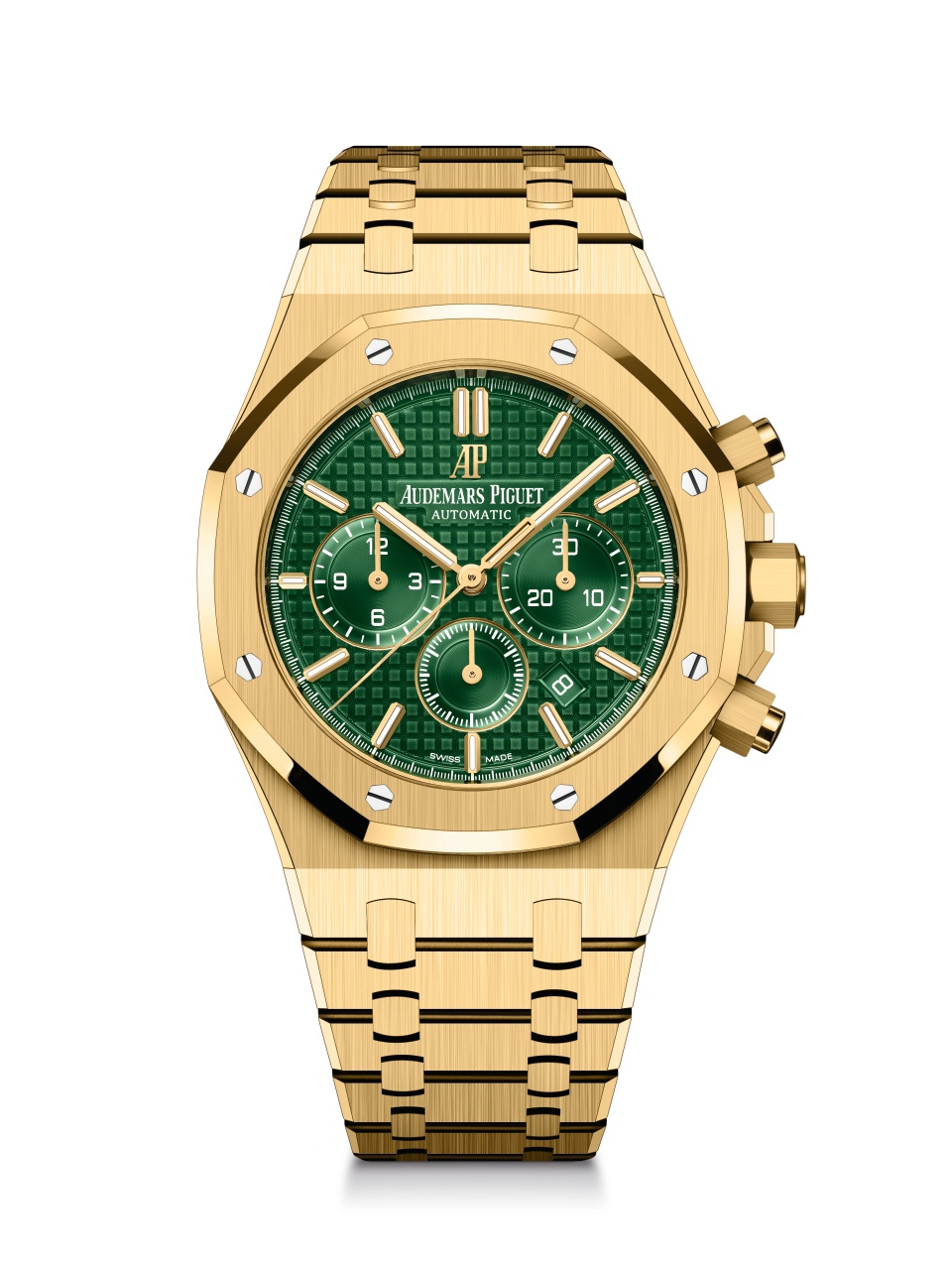 Audemars Piguet Goes All In On Green For The 2021 Royal Oak Collection