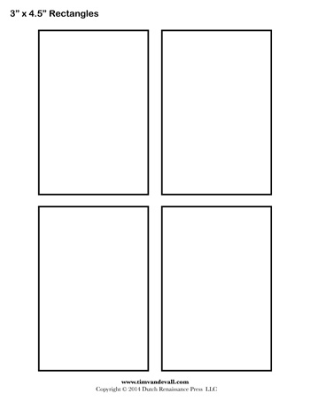 rectangle templates 3 inch tims printables