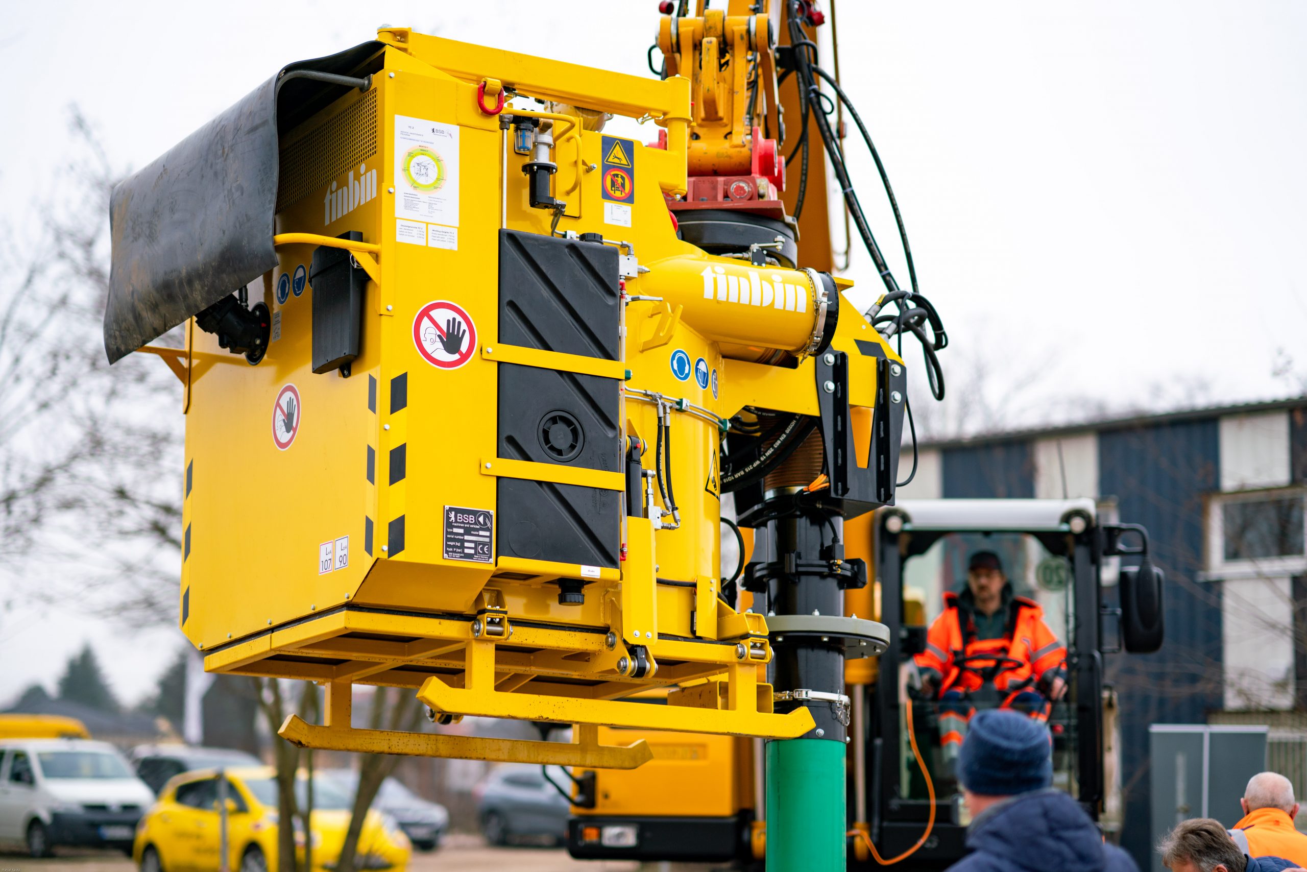 Bsb saugbagger und zweiwegetechnik stefan mattes gmbh & co. BSB - tinbin TC2 - Saugbagger-AnbaugerÃ¤t