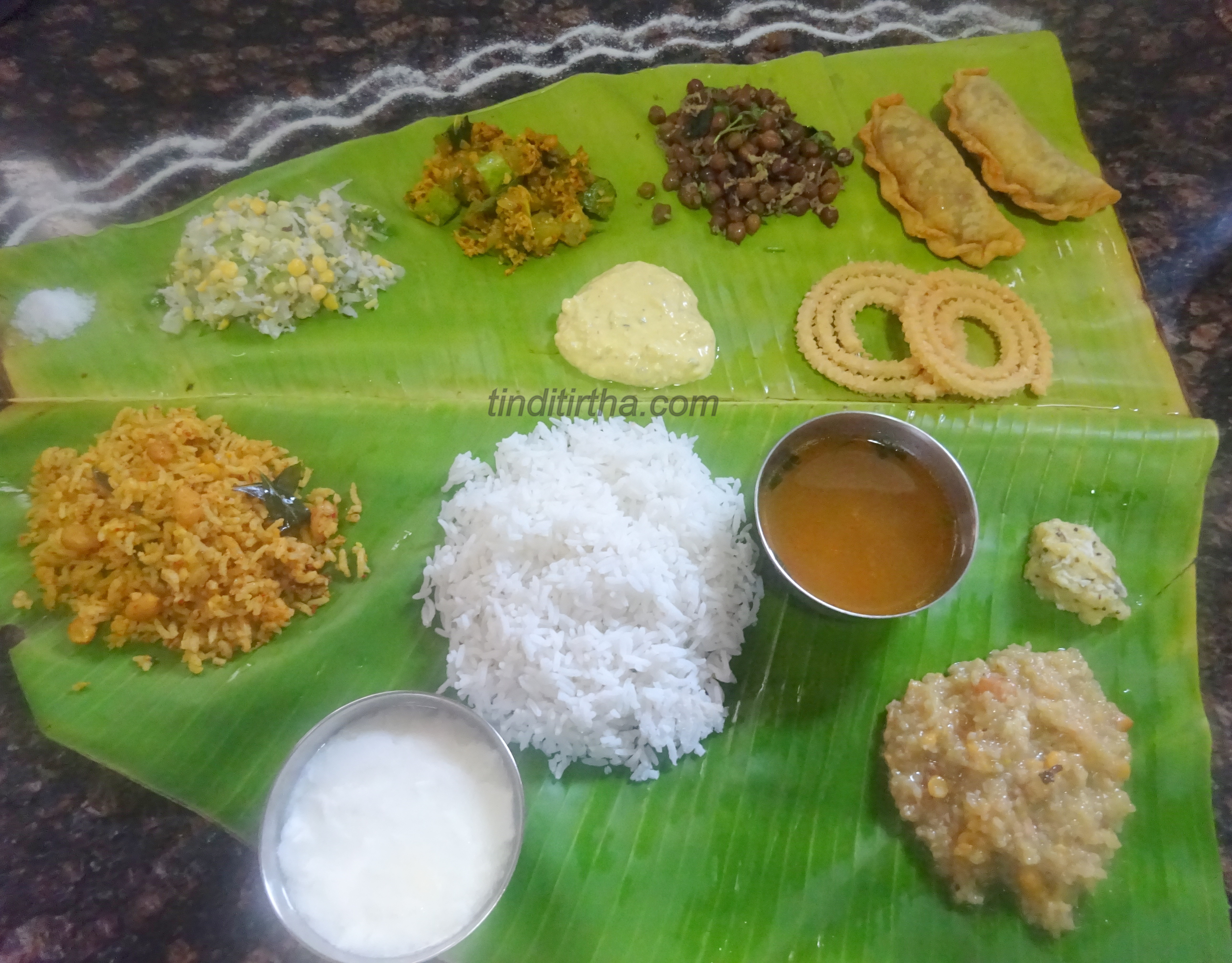 GANESH CHATURTHI PLATTER/FEAST tinditirtha