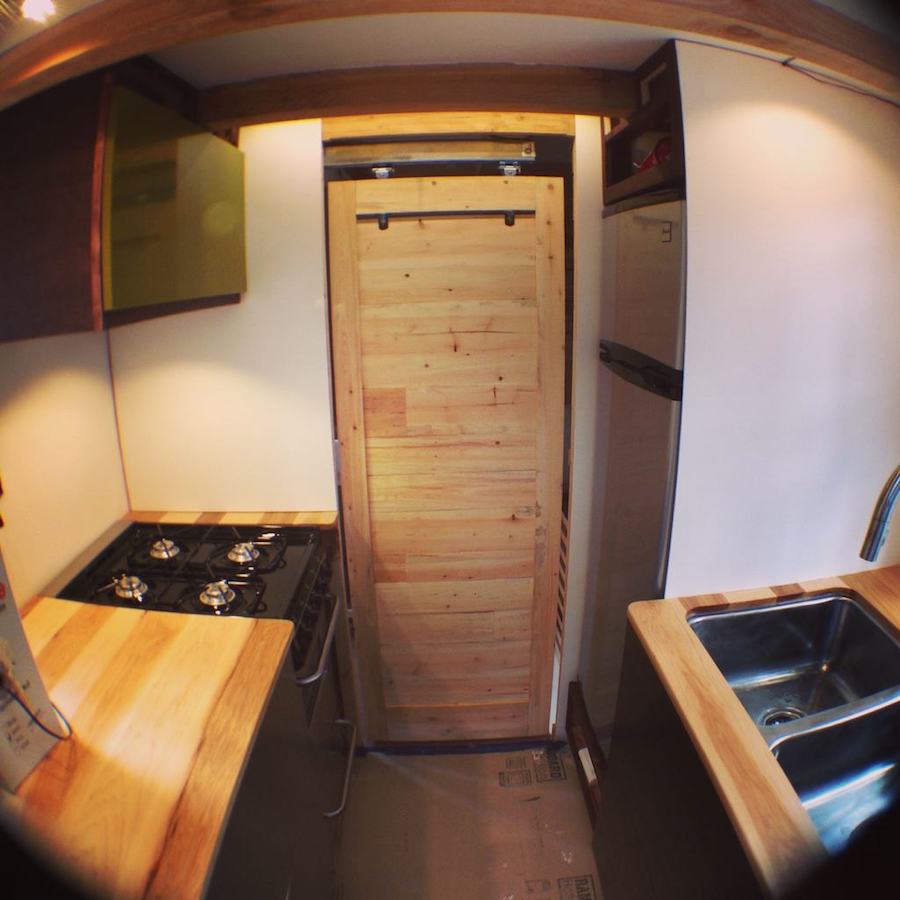 She whistles loudly in the . Micro Mansion - Tiny House Swoon