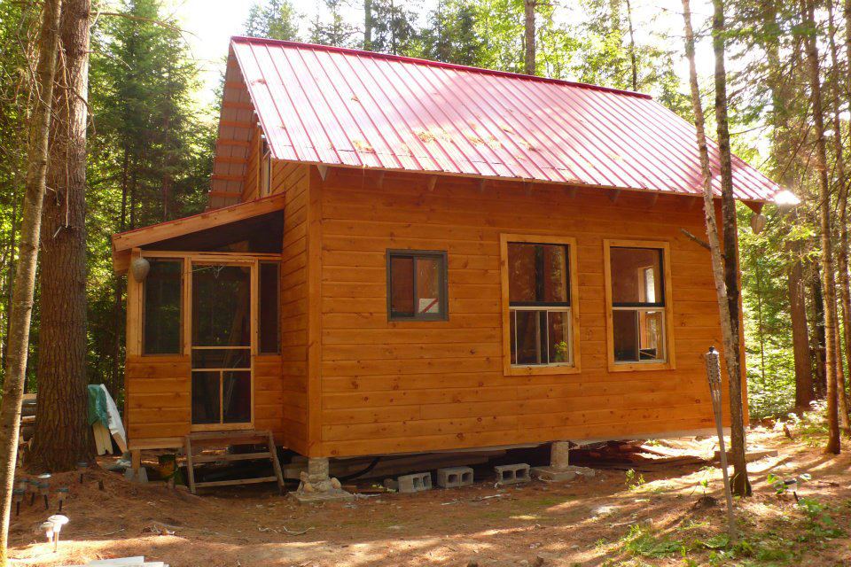 10,287 135 want to escape into the woods for a while? Small Cabin in the Woods: Living The Simple Life Off the Grid