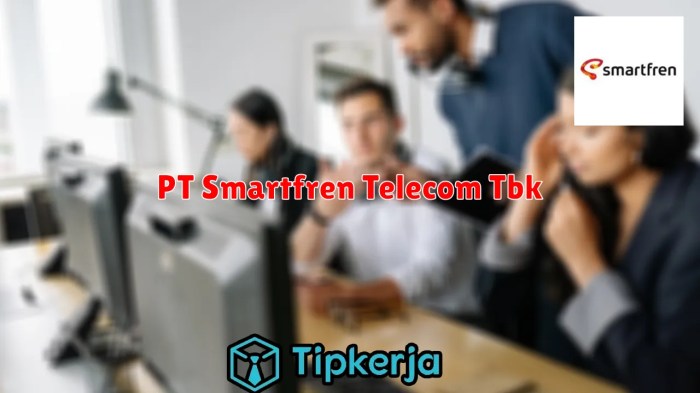 Gaji pt smartfren telecom