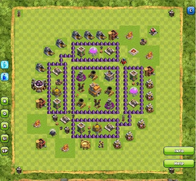 Berilah tanda silang (x) huruf a, b, c atau d pada jawaban yang paling benar ! Formasi Base Clash Of Clans Terbaik Untuk Clan War Tips Dani