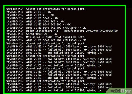 How to Set up a Dial up Internet Connection in Linux Via the Command Line