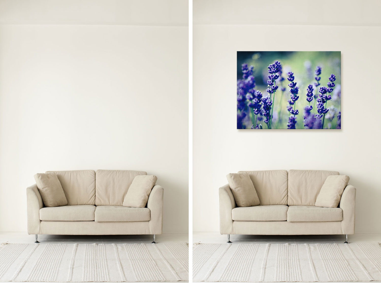 Convert your shape to a smart object · step four: Create A Template To Display Your Image As A Mounted Canvas In Photoshop Tipsquirrel