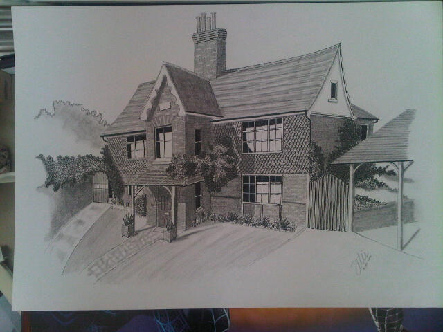 Pen Drawing | My Way, My Dreams, My Future 480_X_640_jpg