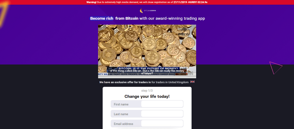 Bitcoin loophole is an automated software specifically designed for trading bitcoin and other cryptocurrencies. Bitcoin Gemini Review - Bitcoin Gemini Scam or Legit?
