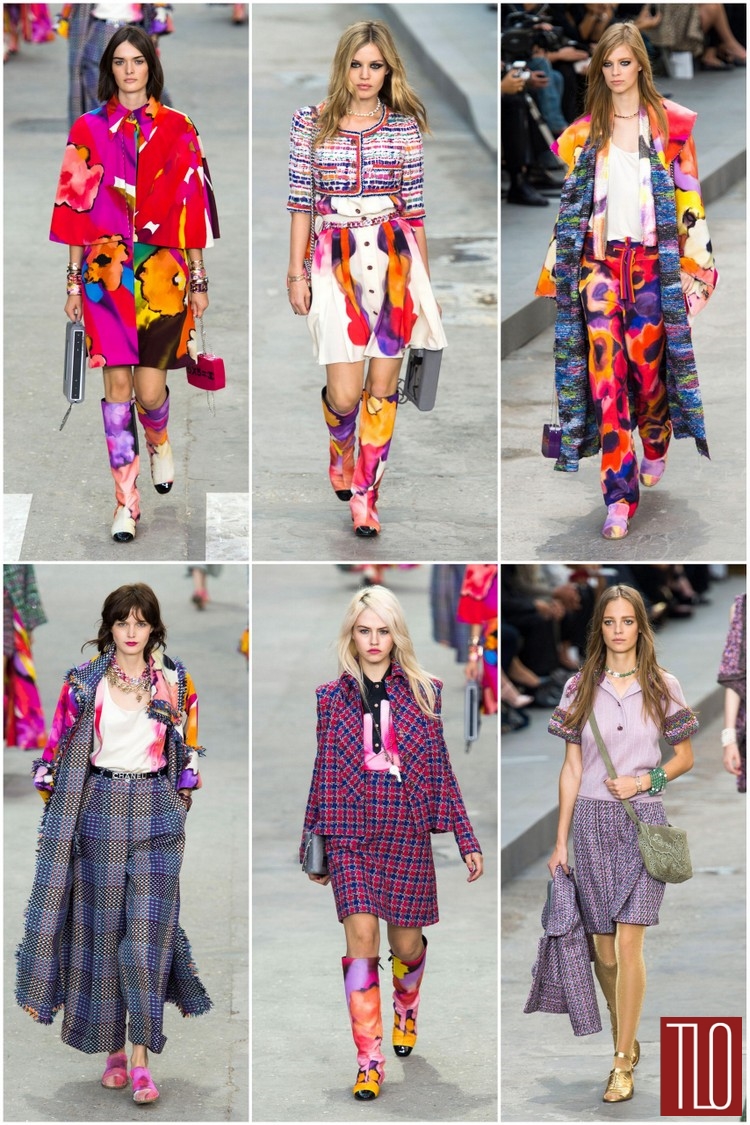 Heidi Klum Kinder Mit Tom . Chanel Spring 2015 Collection | Tom + Lorenzo