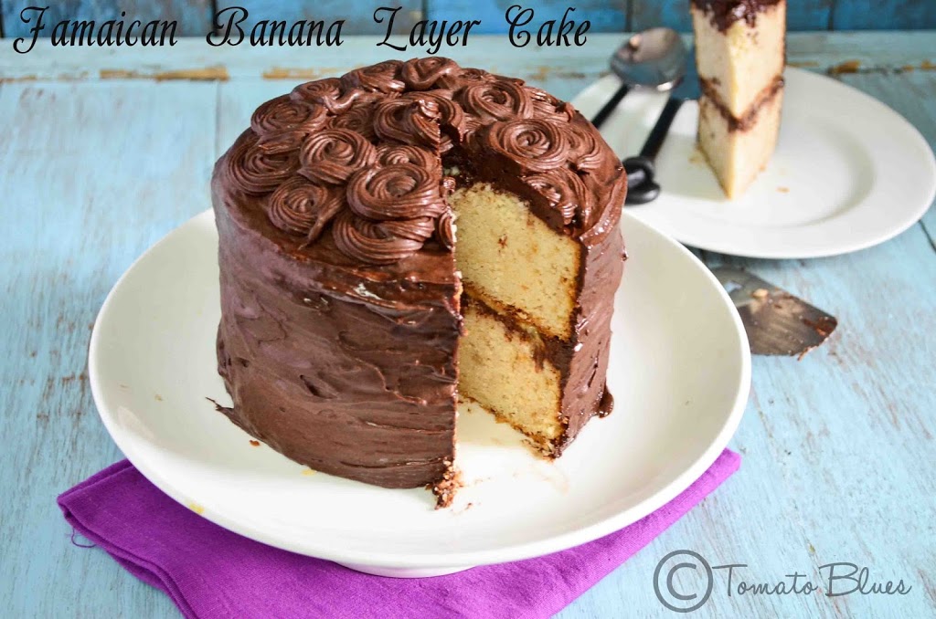Jamaican Banana Layer Cake