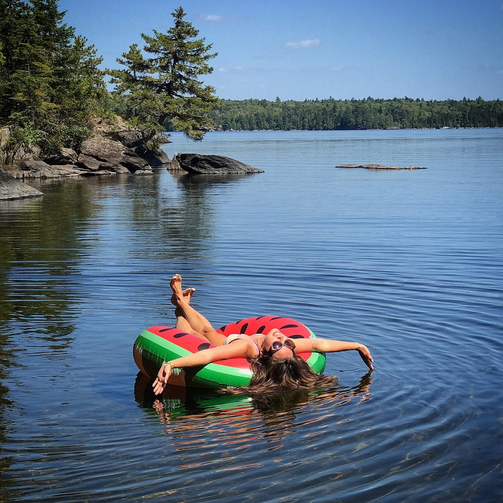 Enjoy immediate access to the endless. Beaches & Swimming Â« Tomhegan Wilderness Cabins