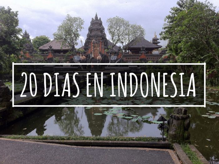 20 DÍAS EN INDONESIA