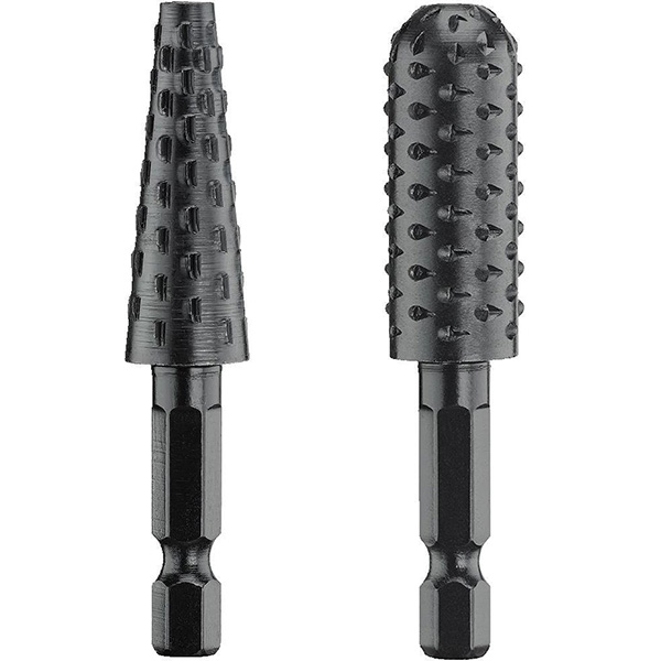 Brushless motor for efficient performance and runtime 2.1 in. New Dewalt Rotary Rasps