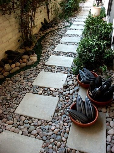 21 front yard landscaping ideas to increase your home's curb appeal. 10 Awesome Pebble Paths You Would Love to Have in Your Yard