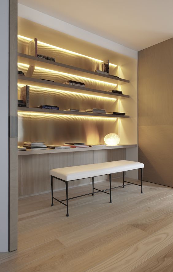 The fixture has 1 black and 1 white wire. 10 Ideas About Illuminated Shelves to Impress You