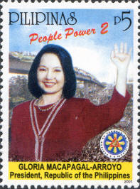 Founding fathers like george washington and thomas jefferson were some of the united states' earliest leaders. President Macapagal-Arroyo on Philippines Stamps
