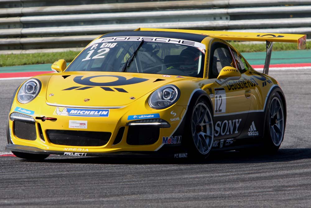 Philipp Eng siegt auf dem Nürburgring © Rudolf Beranek