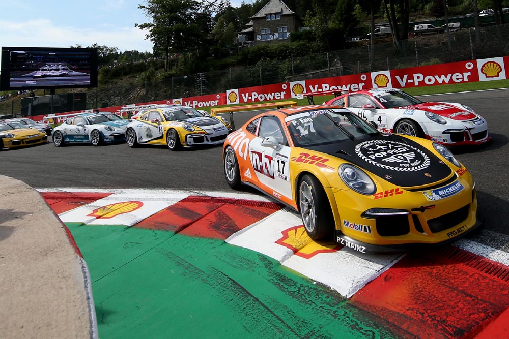 Philipp Eng siegt auch in Spa © Porsche AG