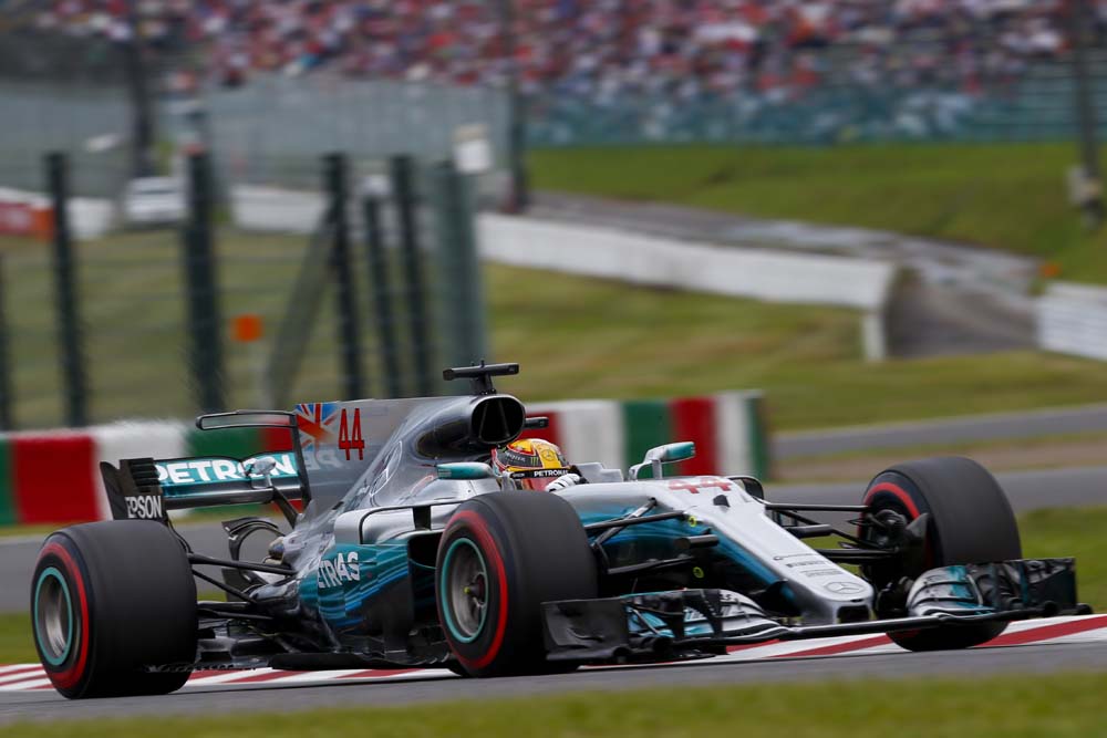 Lewis Hamilton siegt in Suzuka © Daimler AG